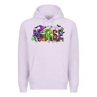 Lilac nurse coffee cup halloween Premium Hoodie - CowGirlArtShop