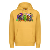 Mustard nurse coffee cup halloween Premium Hoodie - CowGirlArtShop