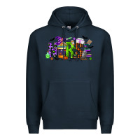 Navy nurse coffee cup halloween Premium Hoodie - CowGirlArtShop