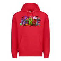 Red nurse coffee cup halloween Premium Hoodie - CowGirlArtShop