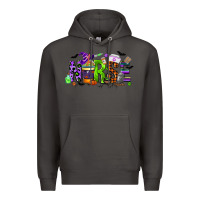 Smoke nurse coffee cup halloween Premium Hoodie - CowGirlArtShop