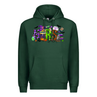 Sports Green nurse coffee cup halloween Premium Hoodie - CowGirlArtShop