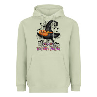 Matcha witchy mama messy bun Heavyweight Hoodie - CowGirlArtShop