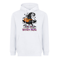 White witchy mama messy bun Heavyweight Hoodie - CowGirlArtShop