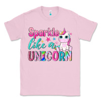 Bubblegum Pink sparkle like a unicorn Classic Tee - NancyCooperArtShop