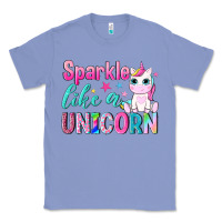 Colony Blue sparkle like a unicorn Classic Tee - NancyCooperArtShop