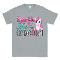 Heather Grey sparkle like a unicorn Classic Tee - NancyCooperArtShop