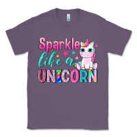 Lavender sparkle like a unicorn Classic Tee - NancyCooperArtShop
