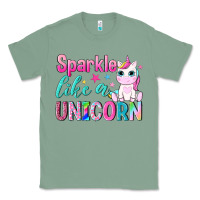 Sage sparkle like a unicorn Classic Tee - NancyCooperArtShop