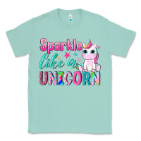 Seafoam sparkle like a unicorn Classic Tee - NancyCooperArtShop