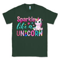 Sports Green sparkle like a unicorn Classic Tee - NancyCooperArtShop