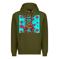Army Green Madre Premium Hoodie - JahusDesignShop