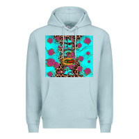 Blue Mist Madre Premium Hoodie - JahusDesignShop
