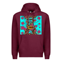 Burgundy Madre Premium Hoodie - JahusDesignShop