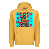 Mustard Madre Premium Hoodie - JahusDesignShop