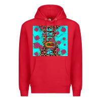 Red Madre Premium Hoodie - JahusDesignShop