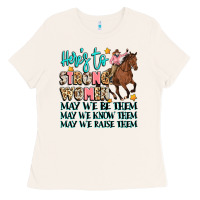 Bone heres to strong women Ladies Tee - Artiststas