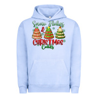 Pigment Grape Ice snow flakes and christmas cakes Urban Hoodie - FaDigitalArtStudio