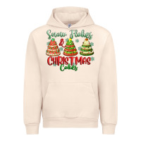 Sandshell snow flakes and christmas cakes Urban Hoodie - FaDigitalArtStudio