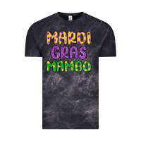 Cloud Black mardi gras mambo Vintage Tee - MaliasSmallBusiness