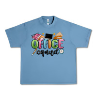 Pebble Blue office squad Urban Heavy Tee - MaliasSmallBusiness