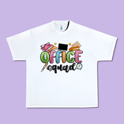 Office Squad Urban Heavy Tee Designed By Maliassmallbusiness