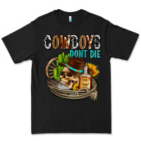 Black cowboys don't die Premium Tee - AdoDesignShop