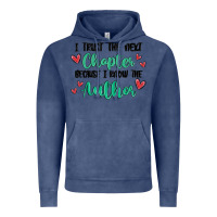 Vintage Denim capter author Vintage Hoodie - MaliasSmallBusiness