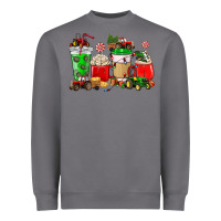 Storm Christmas tractor coffee cup Heavyweight Sweatshirt - NancyCooperArtShop