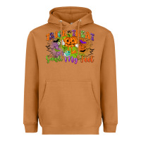 Trick Or Treat Smell My Feet Heavyweight Hoodie | Teevron