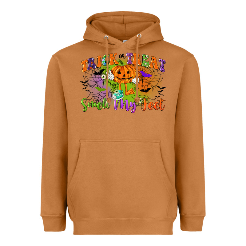 Trick Or Treat Smell My Feet Heavyweight Hoodie by CowGirlArtShop | Teevron