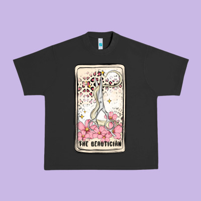 Hair Stylist Urban Heavy Tee Designed By Maliassmallbusiness