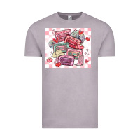 Vintage Zinc valentine's day cassette tapes Vintage Tee - MaliasSmallBusiness
