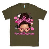 Army Green small business messy bun Classic Tee - NancyCooperArtShop