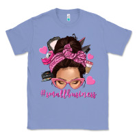 Colony Blue small business messy bun Classic Tee - NancyCooperArtShop
