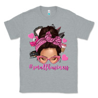 Heather Grey small business messy bun Classic Tee - NancyCooperArtShop