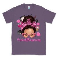 Lavender small business messy bun Classic Tee - NancyCooperArtShop