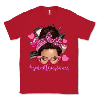 Red small business messy bun Classic Tee - NancyCooperArtShop