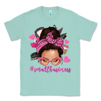 Seafoam small business messy bun Classic Tee - NancyCooperArtShop