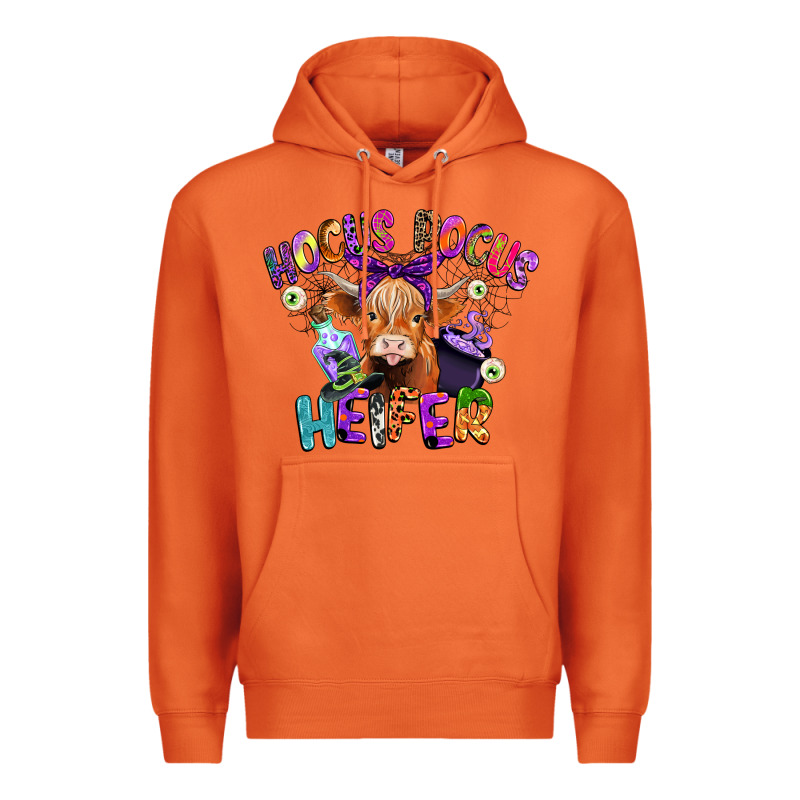 Hocus Pocus Heifer Premium Hoodie by CowGirlArtShop | Teevron