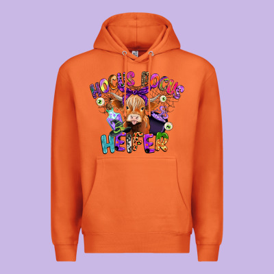 Hocus Pocus Heifer Premium Hoodie Designed By Cowgirlartshop