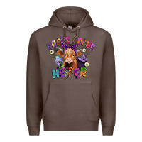 Coffee hocus pocus heifer Premium Hoodie - CowGirlArtShop