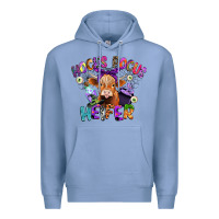 Colony Blue hocus pocus heifer Premium Hoodie - CowGirlArtShop