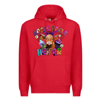 Red hocus pocus heifer Premium Hoodie - CowGirlArtShop