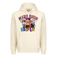 Sandshell hocus pocus heifer Premium Hoodie - CowGirlArtShop