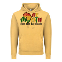 Vintage Mustard one month cant hold our history Vintage Hoodie - MaliasSmallBusiness