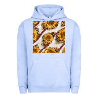 Pigment Grape Ice baseball sunflowers and leopard seamless pattern Urban Hoodie - BundleAndBundleShop