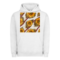 Pigment Lunar Rock baseball sunflowers and leopard seamless pattern Urban Hoodie - BundleAndBundleShop