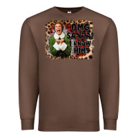 Chestnut omg santa i know him elf Premium Sweatshirt - CowGirlArtShop