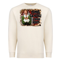 Sandshell omg santa i know him elf Premium Sweatshirt - CowGirlArtShop